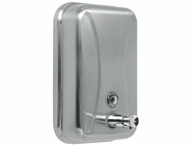 Duvara Monte Sıvı Sabun Aparatı Metal